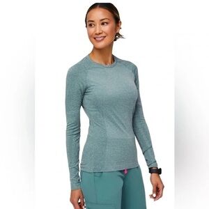 Figs Salta Seamless Longsleeve Underscrub Womens Size XS